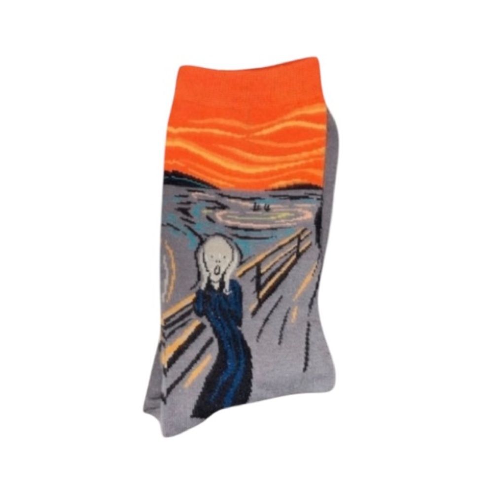 NEW HOT SOX Artist Series Scream Socks